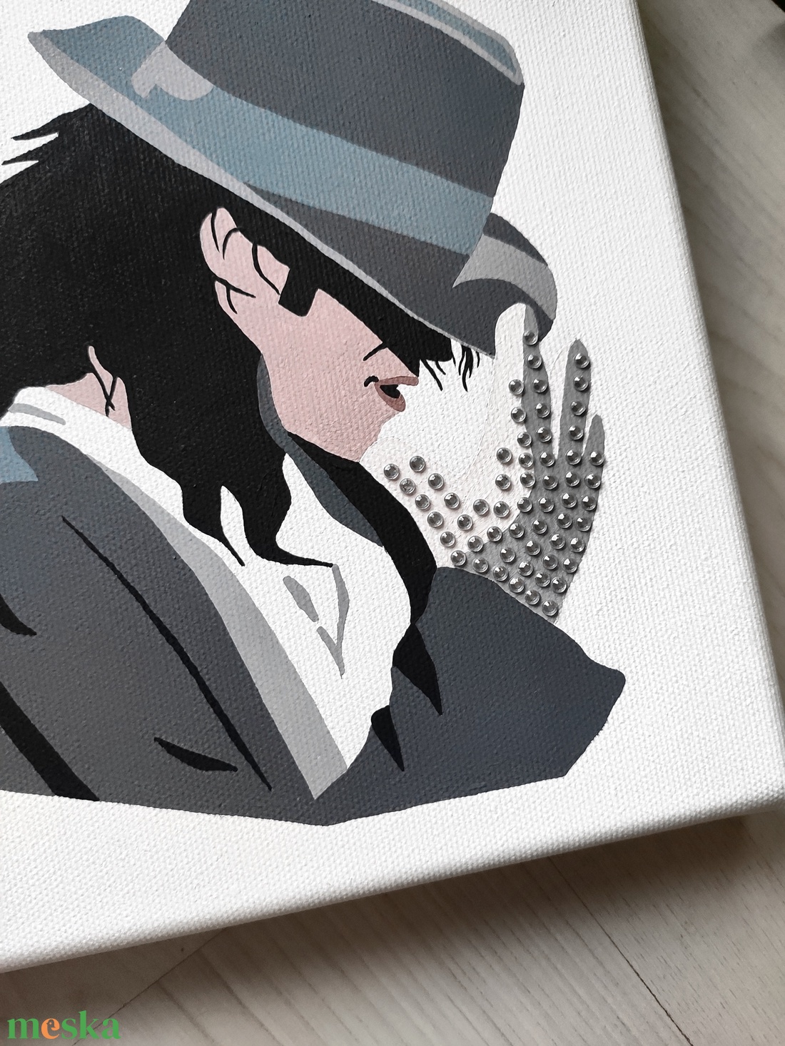 Michael Jackson kalapban vászonkép - otthon & életmód - dekoráció - kép & falikép - vászonkép - Meska.hu Michael Jackson kalapban vászonkép - otthon & életmód - dekoráció - kép & falikép - vászonkép - Meska.hu