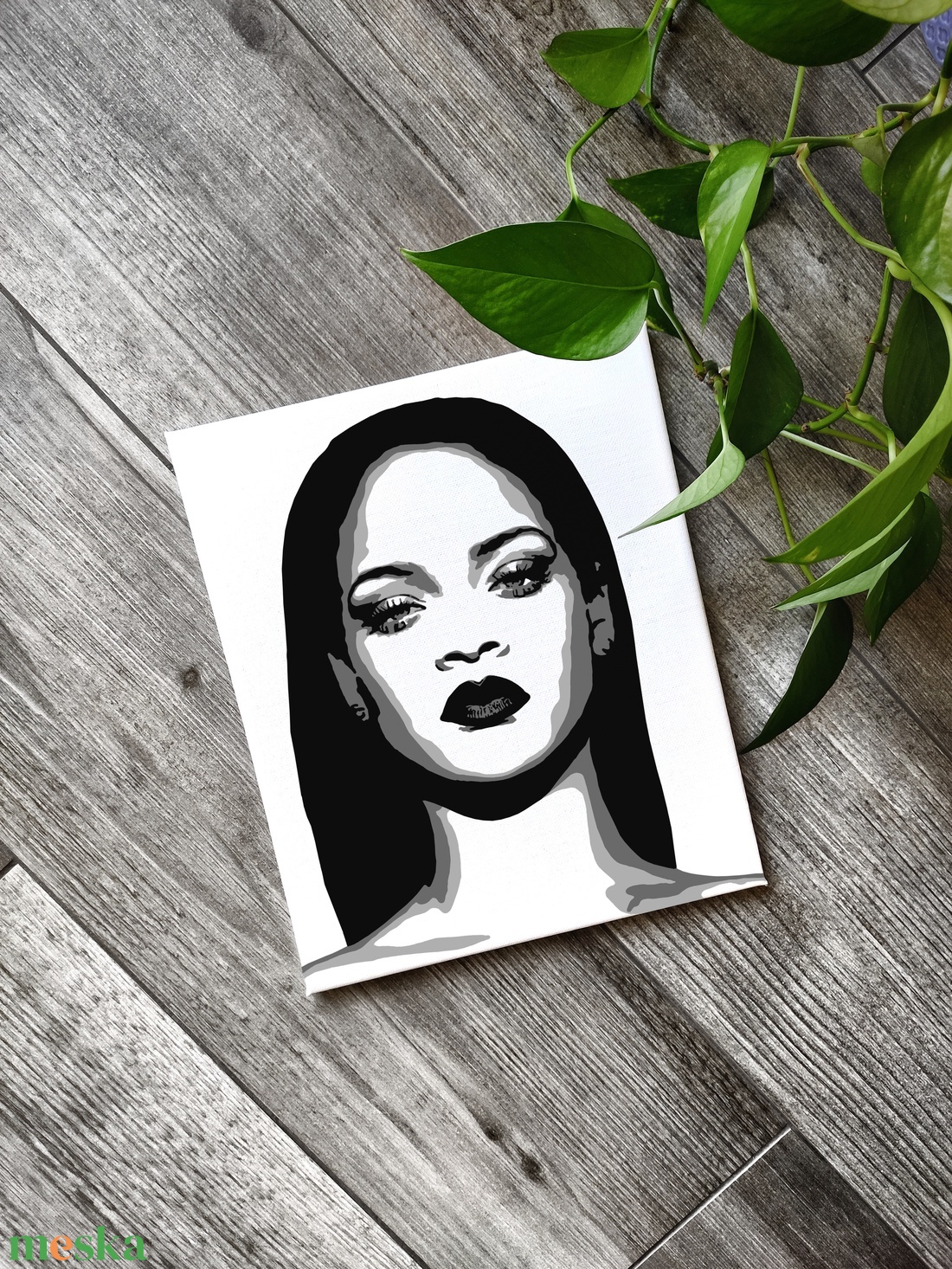 Rihanna vászonkép - otthon & életmód - dekoráció - kép & falikép - vászonkép - Meska.hu Rihanna vászonkép - otthon & életmód - dekoráció - kép & falikép - vászonkép - Meska.hu