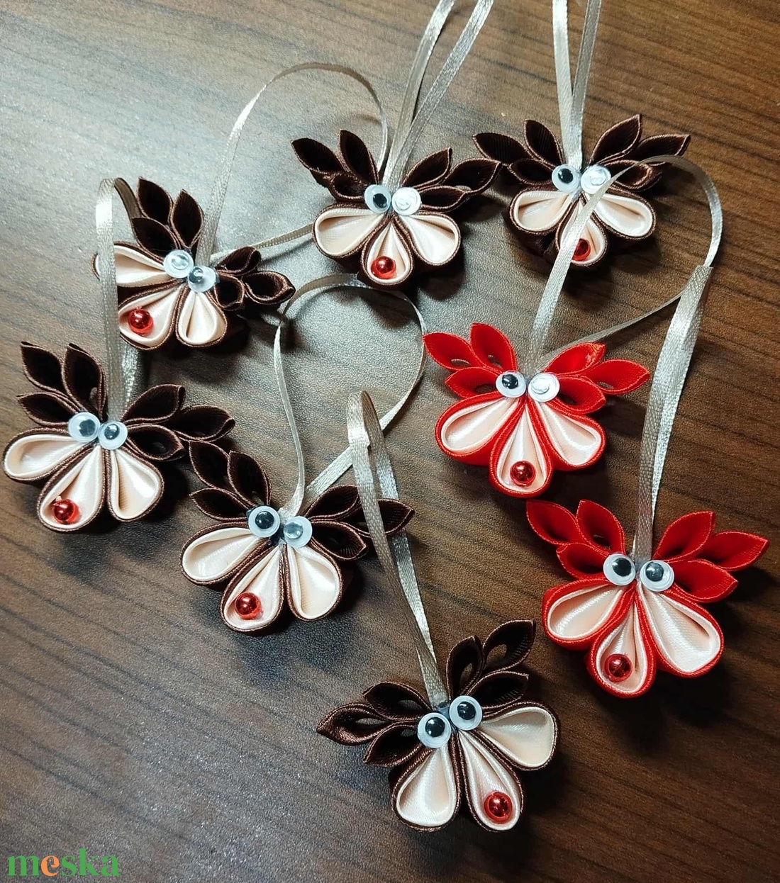  Szarvas karácsonyfa dísz - karácsony - karácsonyi lakásdekoráció - karácsonyi lakásdíszek - Meska.hu