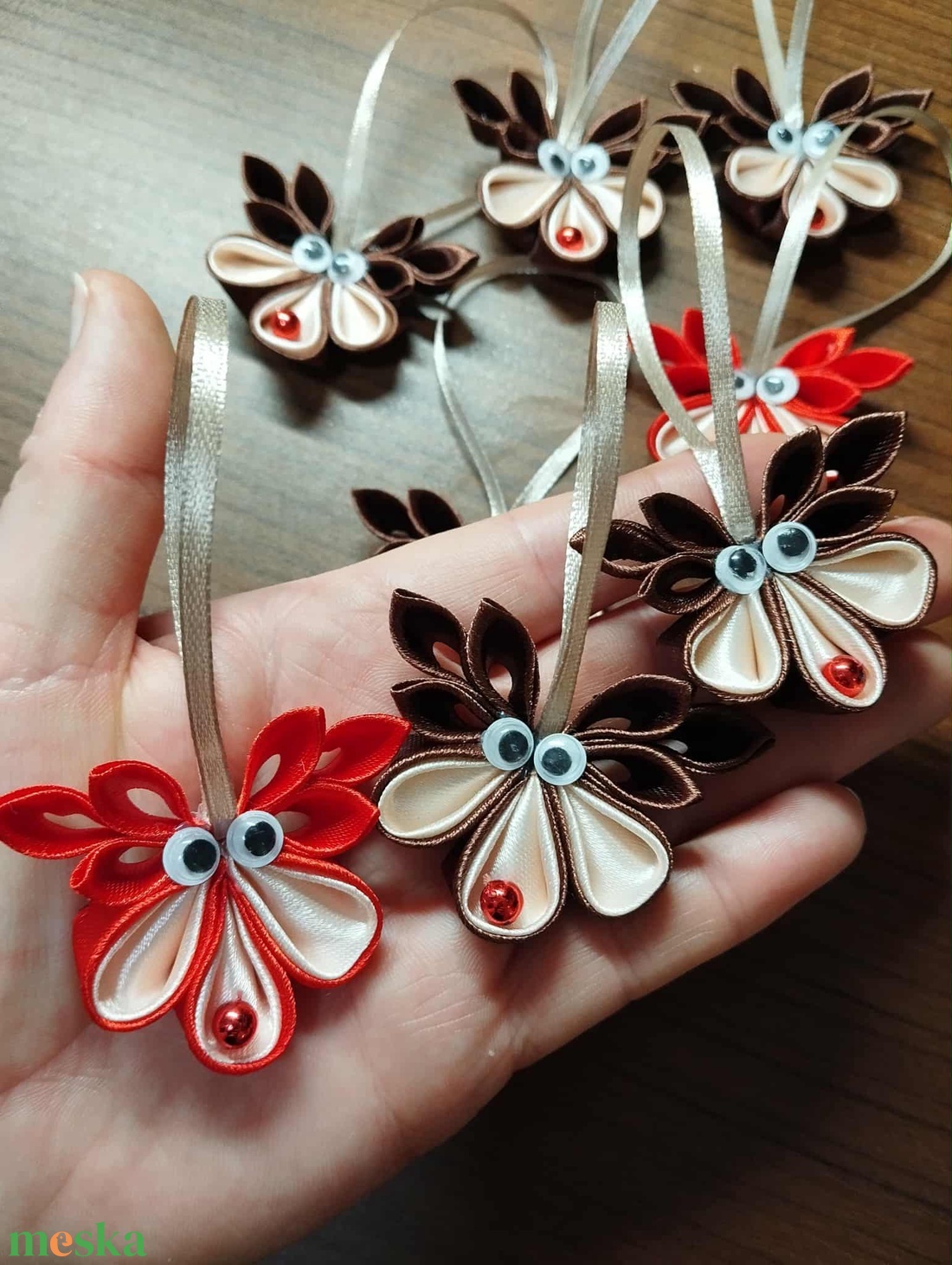  Szarvas karácsonyfa dísz - karácsony - karácsonyi lakásdekoráció - karácsonyi lakásdíszek - Meska.hu