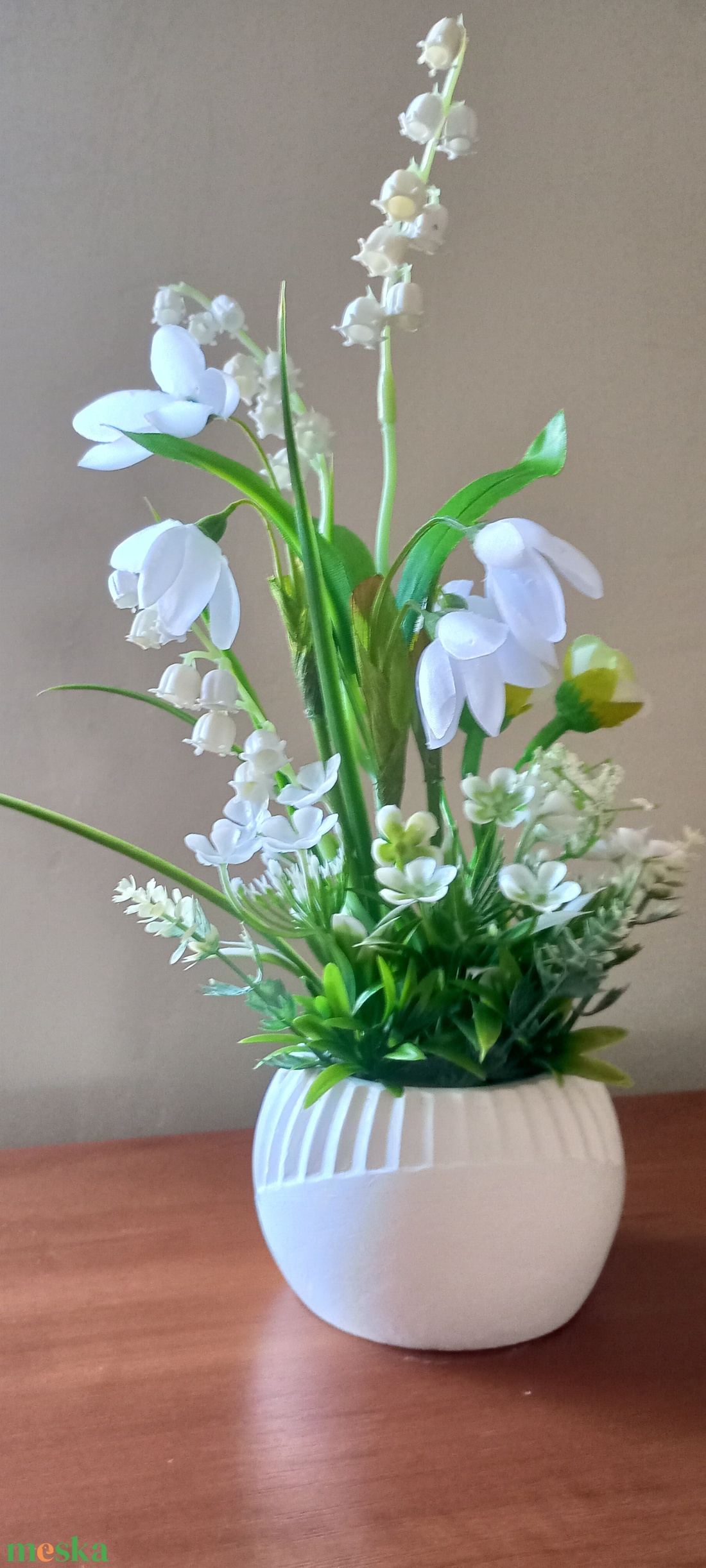 hóvirágos dísz - otthon & életmód - dekoráció - asztal és polc dekoráció - bonsai - Meska.hu