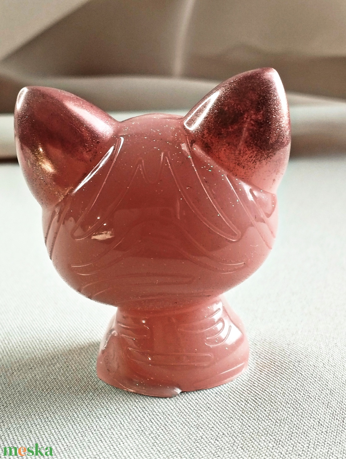 Epoxi cica - otthon & életmód - dekoráció - dísztárgy - Meska.hu