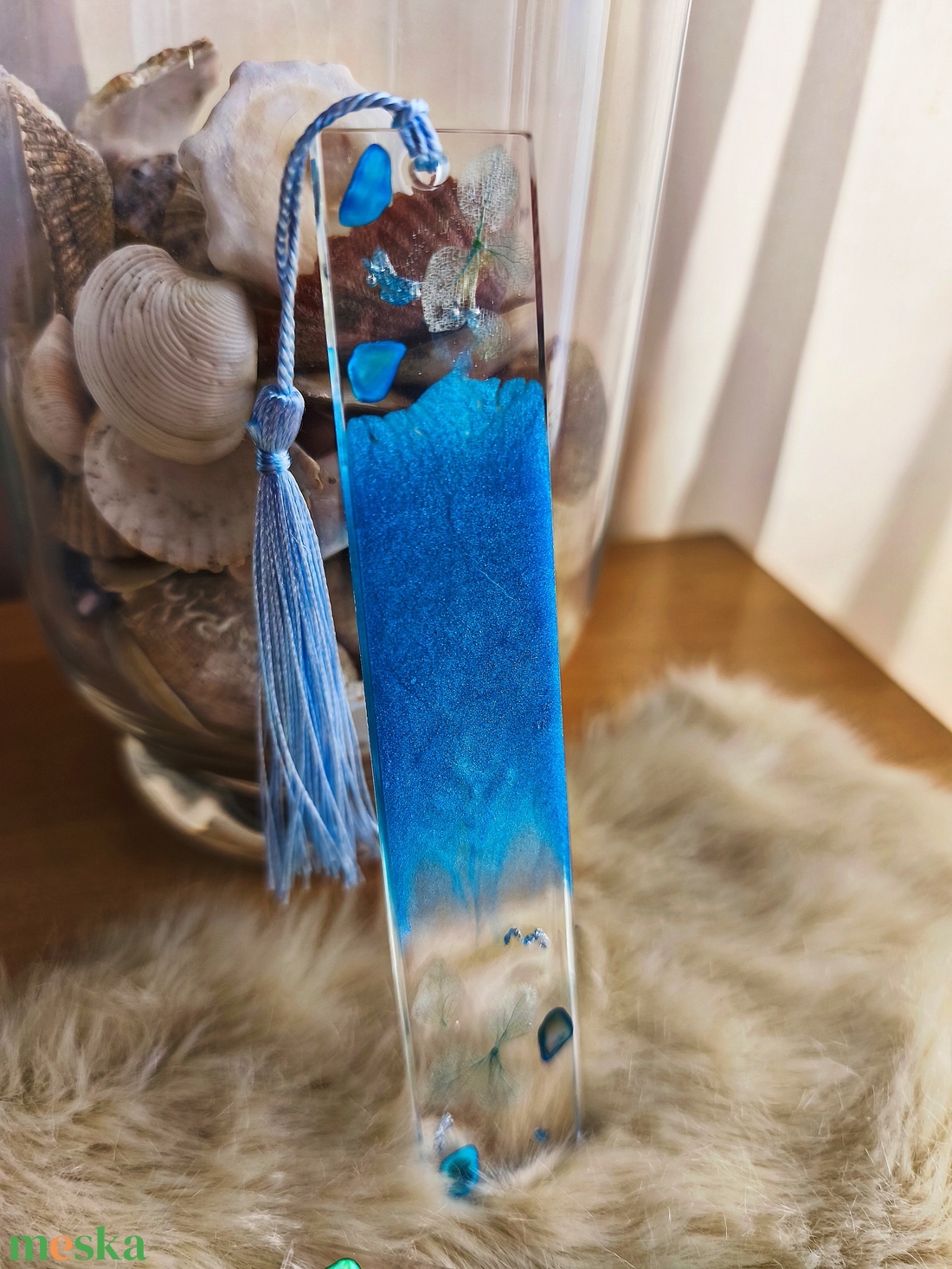 Gyönyörű epoxy könyvjelző, kék - otthon & életmód - dekoráció - dísztárgy - Meska.hu Gyönyörű epoxy könyvjelző, kék - otthon & életmód - dekoráció - dísztárgy - Meska.hu