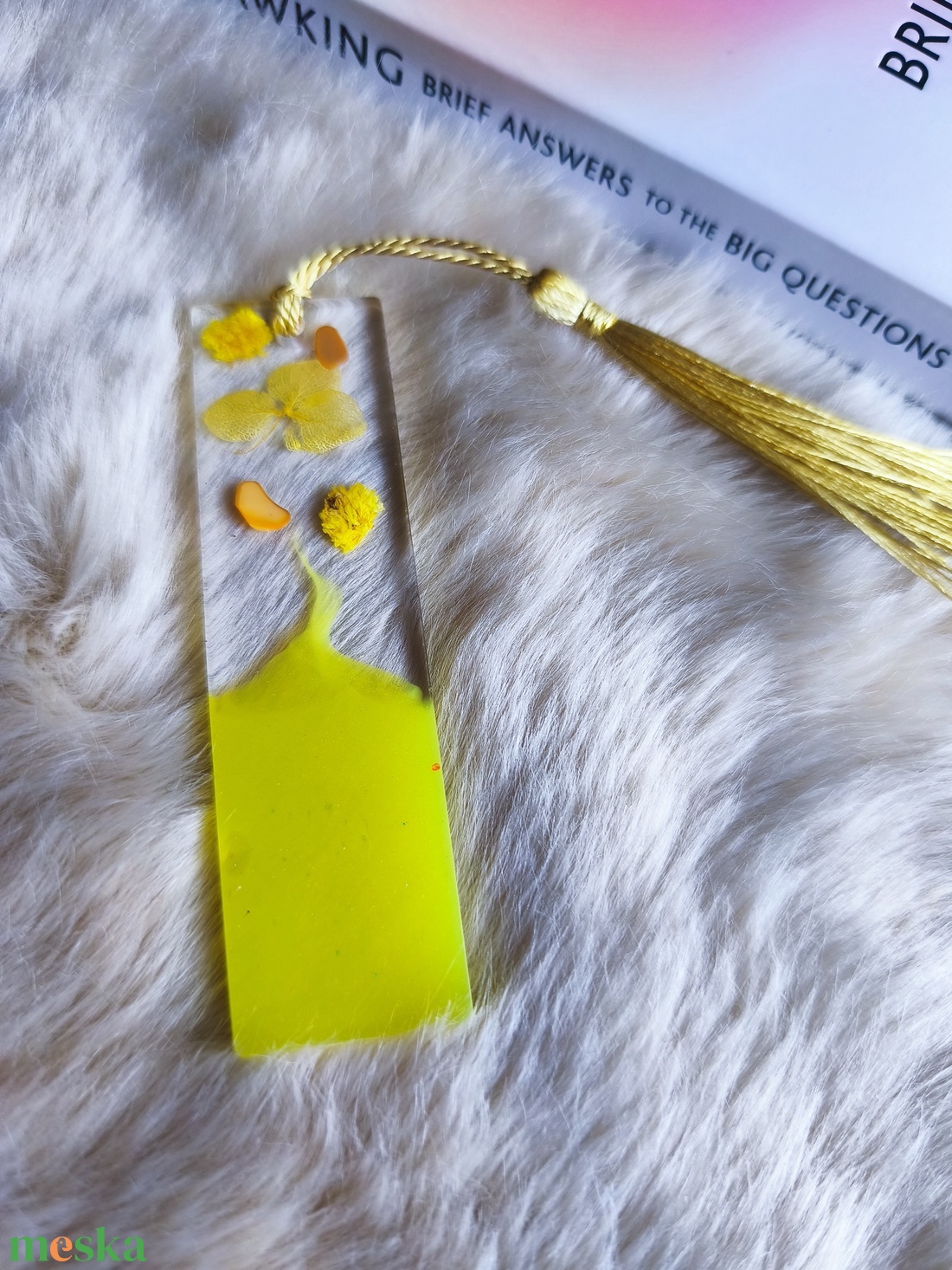 Apró virágos Epoxy könyvjelző, sárga - otthon & életmód - dekoráció - dísztárgy - Meska.hu Apró virágos Epoxy könyvjelző, sárga - otthon & életmód - dekoráció - dísztárgy - Meska.hu