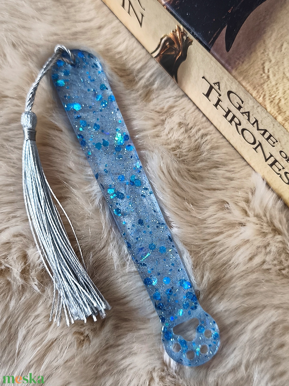 Cica mancsos Epoxy könyvjelző, kék - otthon & életmód - dekoráció - dísztárgy - Meska.hu Cica mancsos Epoxy könyvjelző, kék - otthon & életmód - dekoráció - dísztárgy - Meska.hu