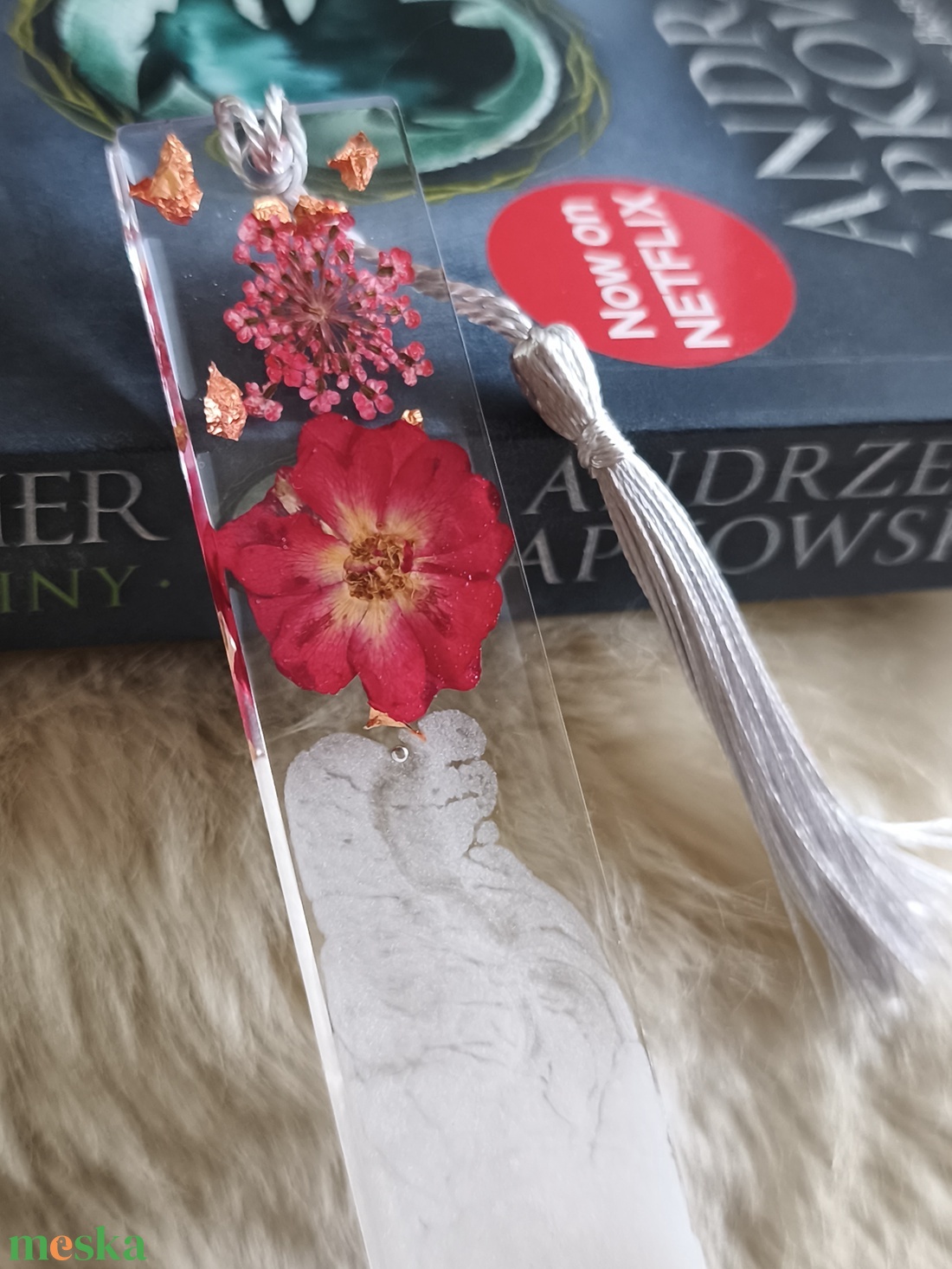 Epoxy könyvjelző, Piros-fehér - otthon & életmód - dekoráció - dísztárgy - Meska.hu Epoxy könyvjelző, Piros-fehér - otthon & életmód - dekoráció - dísztárgy - Meska.hu