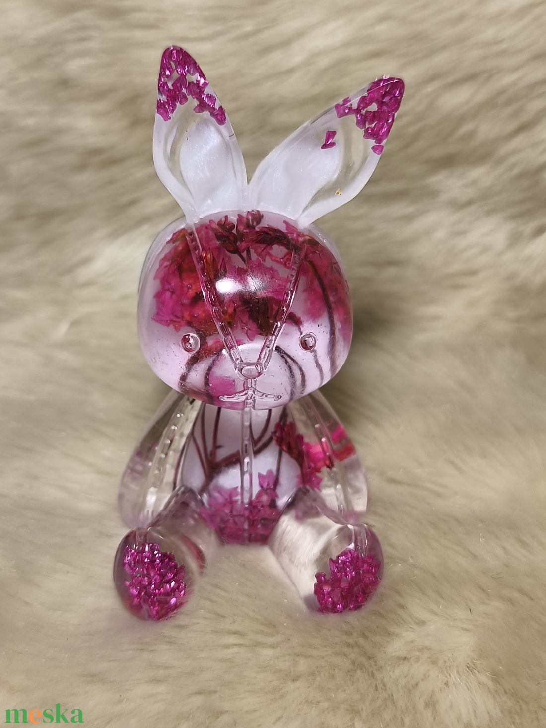 Epoxy nyuszi, rózsaszín-fehér - otthon & életmód - dekoráció - asztal és polc dekoráció - asztaldísz - Meska.hu Epoxy nyuszi, rózsaszín-fehér - otthon & életmód - dekoráció - asztal és polc dekoráció - asztaldísz - Meska.hu