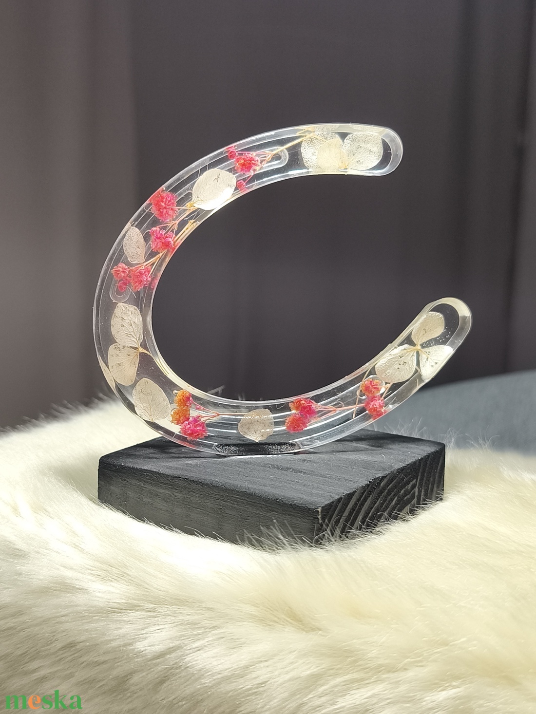 Epoxi patkó asztaldísz  - otthon & életmód - dekoráció - dísztárgy - Meska.hu