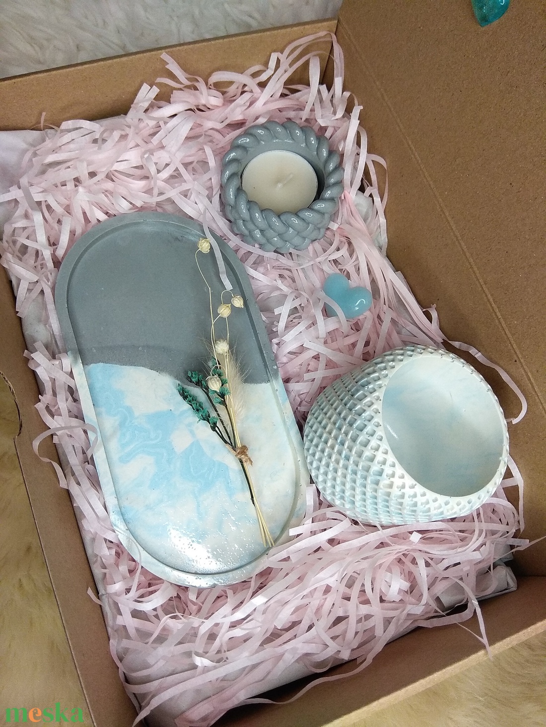 Akrilgyanta ajándékbox - otthon & életmód - dekoráció - dísztárgy - Meska.hu