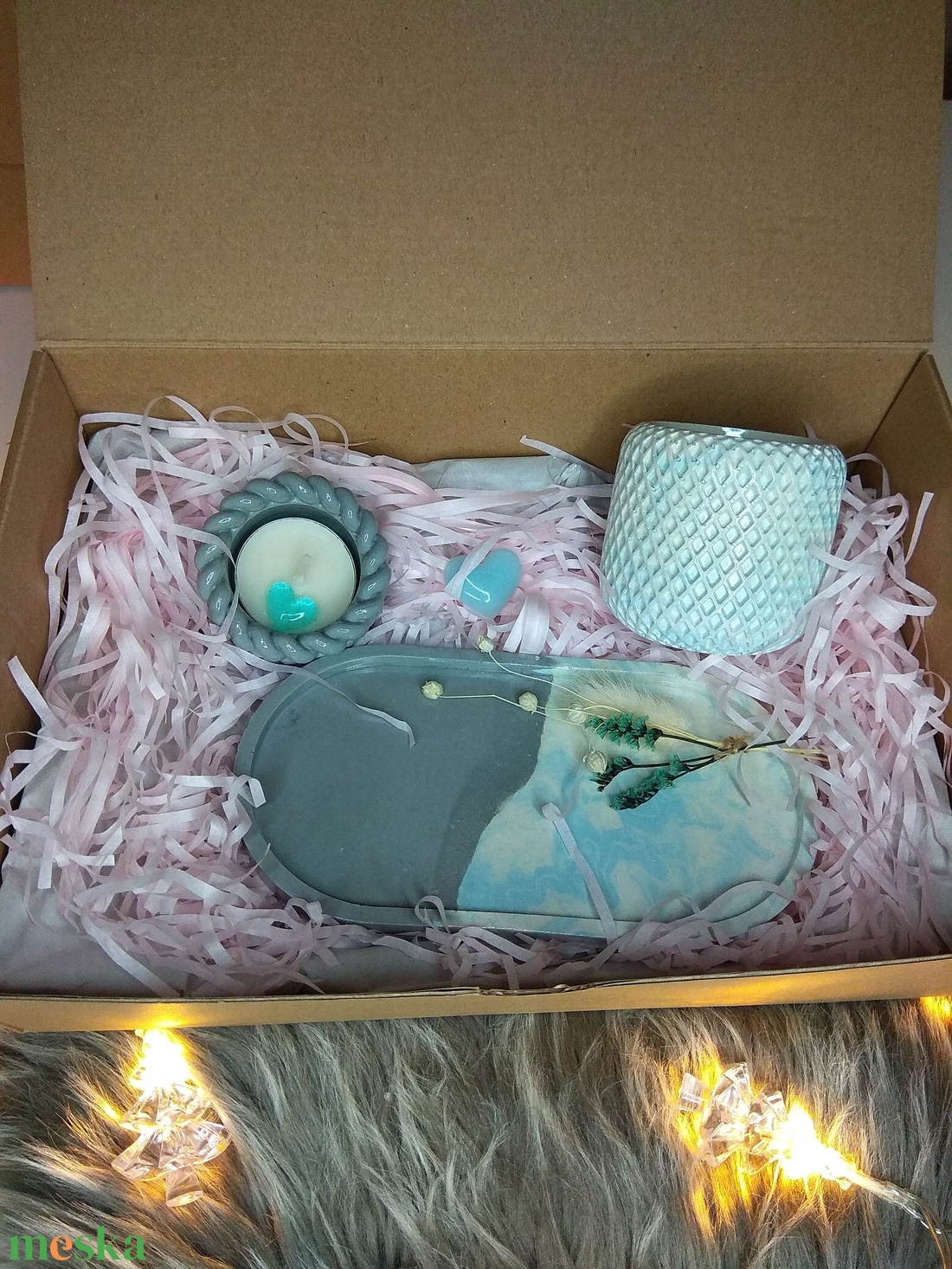 Akrilgyanta ajándékbox - otthon & életmód - dekoráció - dísztárgy - Meska.hu