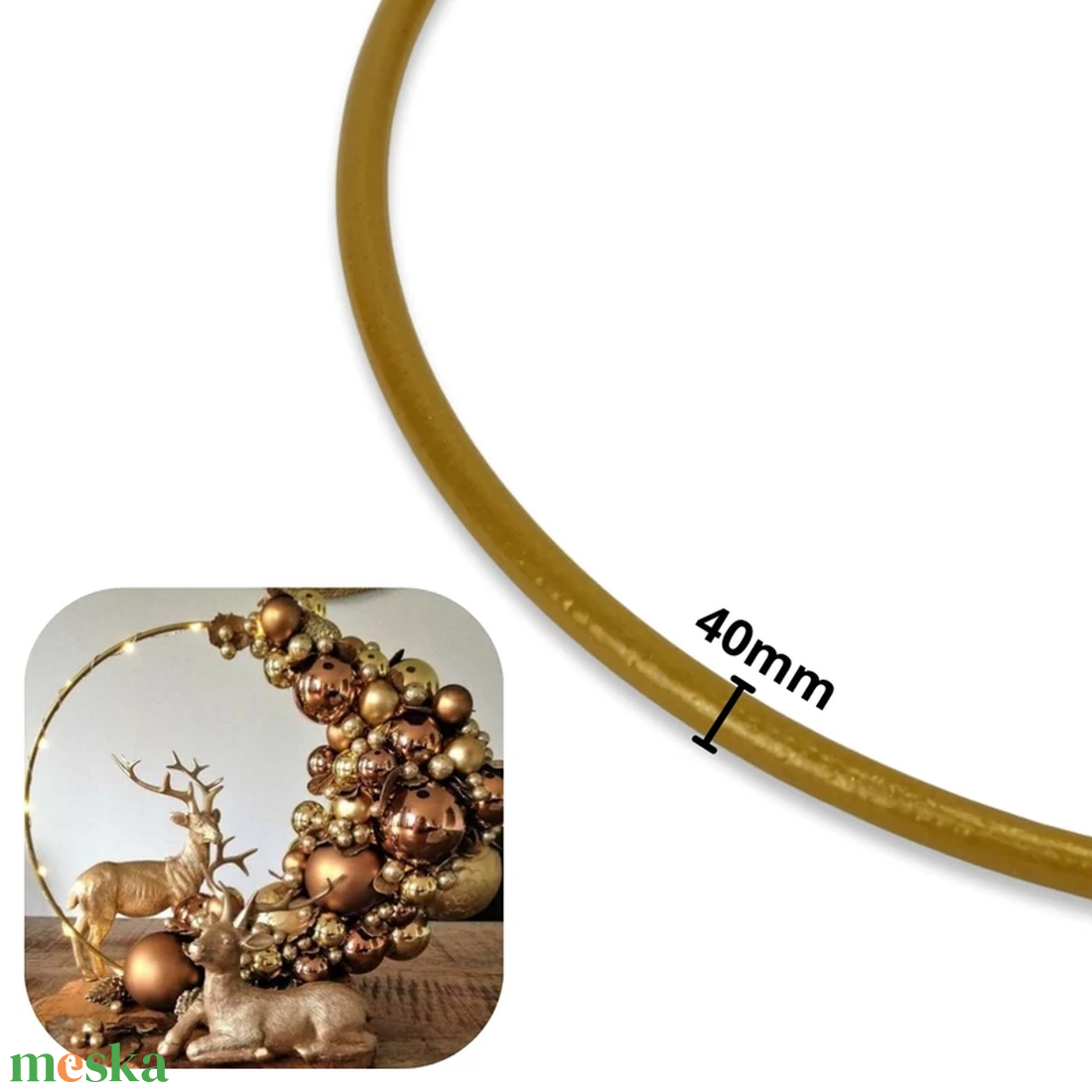 Fém karika arany 30cm (ALAPANYAGOK) 1 db - kellékek & szerszámok - vegyes alapanyag - egyéb alapanyag - Meska.hu Fém karika arany 30cm (ALAPANYAGOK) 1 db - kellékek & szerszámok - vegyes alapanyag - egyéb alapanyag - Meska.hu