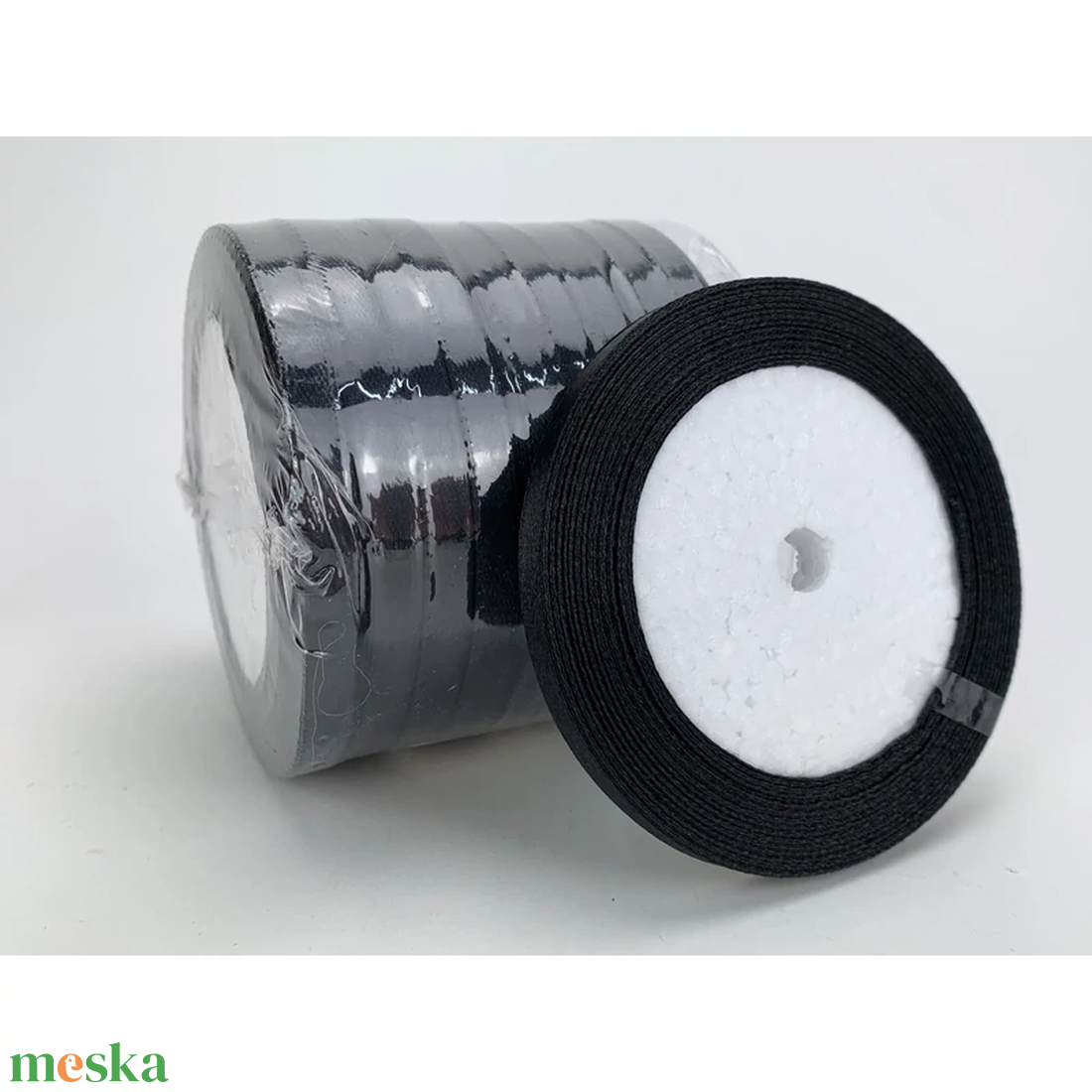 Fekete szatén szalag 6mm 10 tekercs (ALAPANYAGOK) - diy (csináld magad) - egységcsomag - Meska.hu Fekete szatén szalag 6mm 10 tekercs (ALAPANYAGOK) - diy (csináld magad) - egységcsomag - Meska.hu