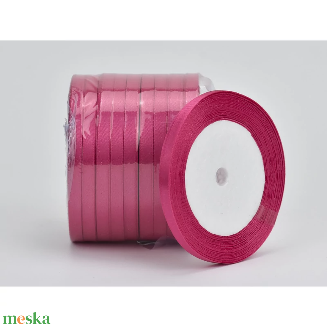 MEGAPACK Magenta pink rózsaszín szatén szalag 6mm 10 tekercs (ALAPANYAGOK) - diy (csináld magad) - egységcsomag - Meska.hu MEGAPACK Magenta pink rózsaszín szatén szalag 6mm 10 tekercs (ALAPANYAGOK) - diy (csináld magad) - egységcsomag - Meska.hu