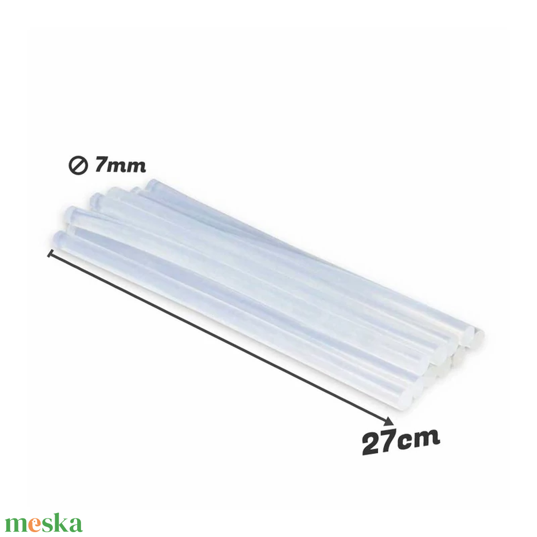 Ragasztópisztoly rúd betét 1kg 7mm x 27cm kicsi - kellékek & szerszámok - ragasztó - stift - Meska.hu Ragasztópisztoly rúd betét 1kg 7mm x 27cm kicsi - kellékek & szerszámok - ragasztó - stift - Meska.hu