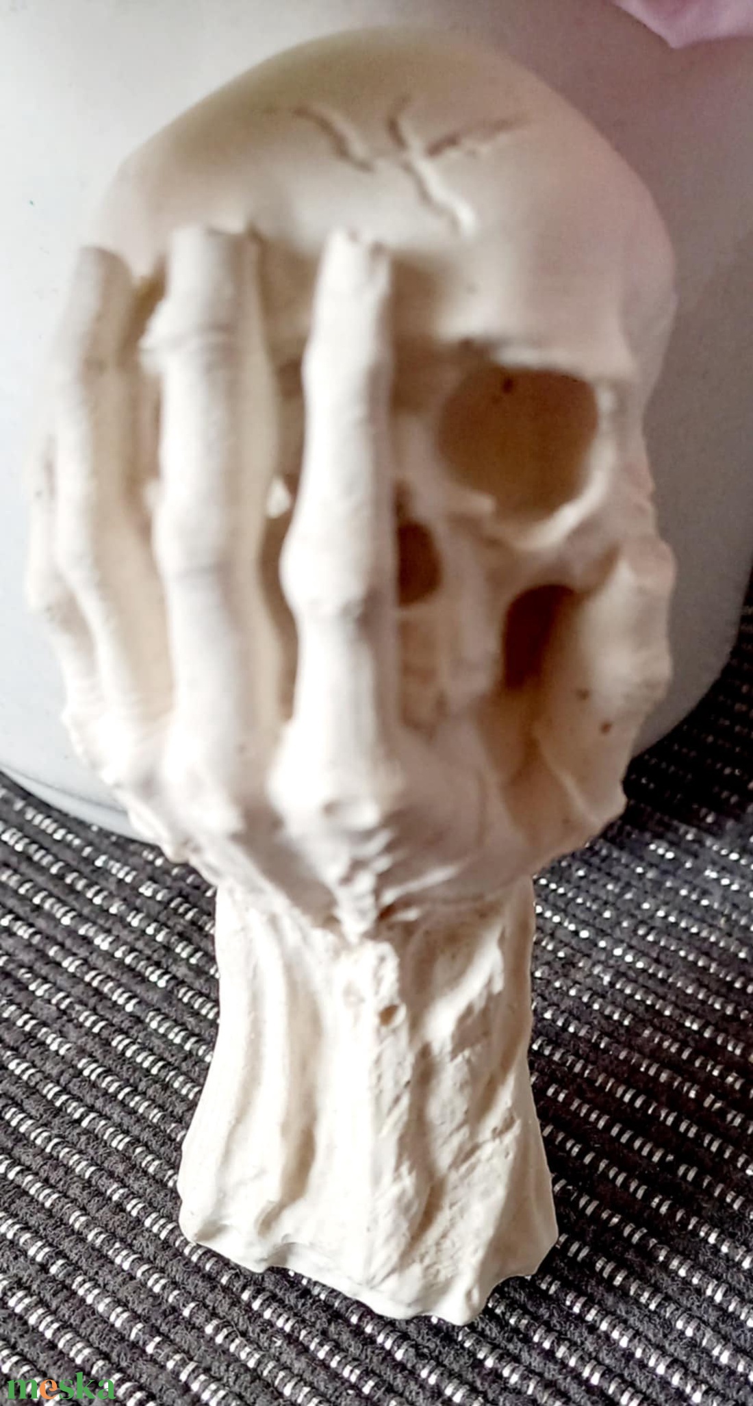 Halálfej kézben tartva (Gipsz figurák) - otthon & életmód - dekoráció - halloween - halloweeni figurák - Meska.hu Halálfej kézben tartva (Gipsz figurák) - otthon & életmód - dekoráció - halloween - halloweeni figurák - Meska.hu