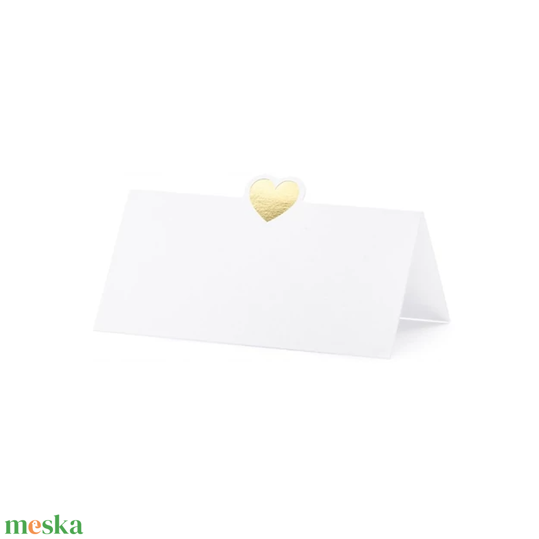 Ültetőkártya asztalra arany szívvel 10x5cm 10db/cs (Asztali dekorációk és ültetés) - esküvő - dekoráció - tábla & jelzés - Meska.hu Ültetőkártya asztalra arany szívvel 10x5cm 10db/cs (Asztali dekorációk és ültetés) - esküvő - dekoráció - tábla & jelzés - Meska.hu
