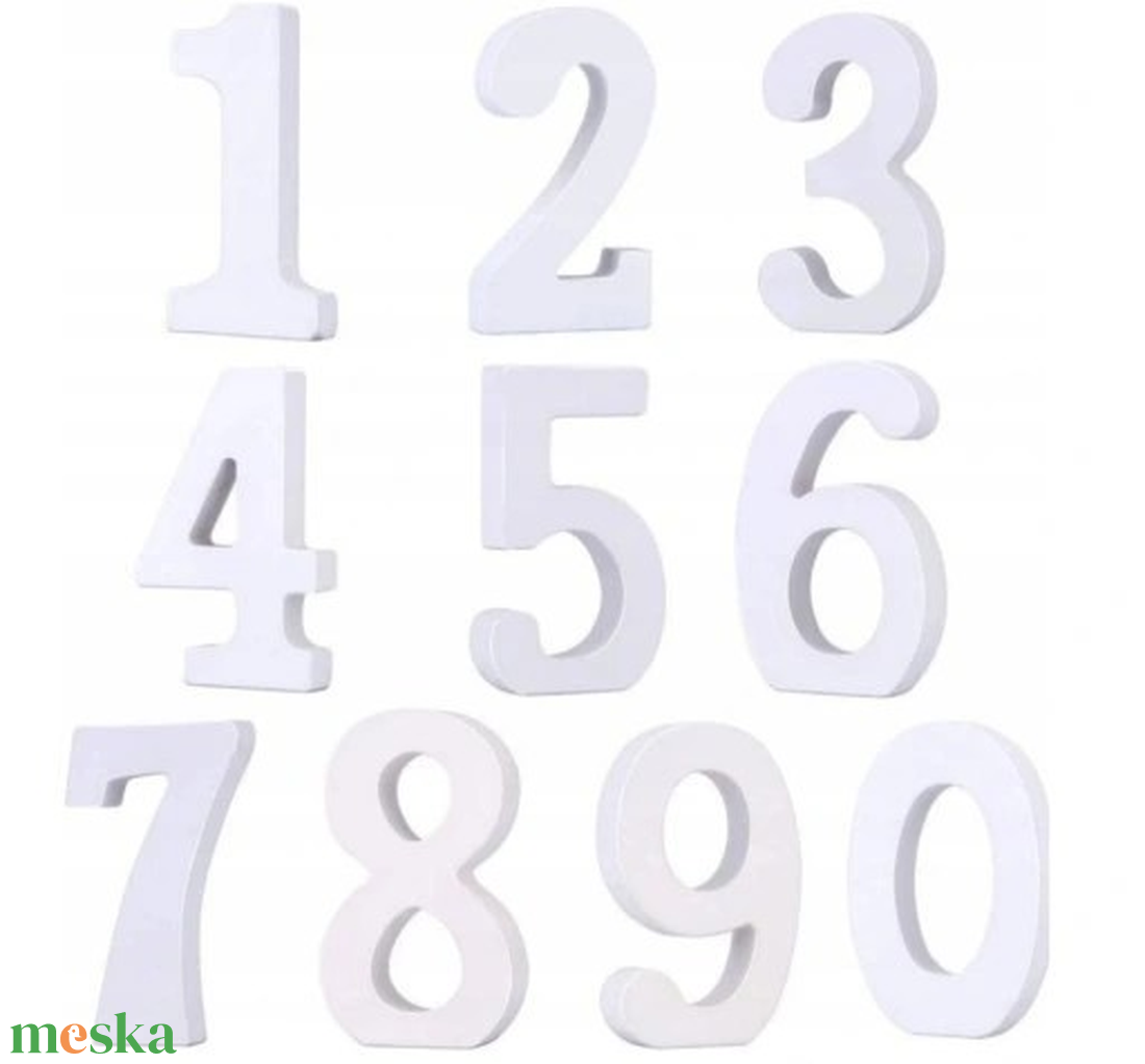 Fa számok 3D Esküvőre 11 cm fehér (Asztali dekorációk és ültetés) - esküvő - dekoráció - tábla & jelzés - Meska.hu Fa számok 3D Esküvőre 11 cm fehér (Asztali dekorációk és ültetés) - esküvő - dekoráció - tábla & jelzés - Meska.hu