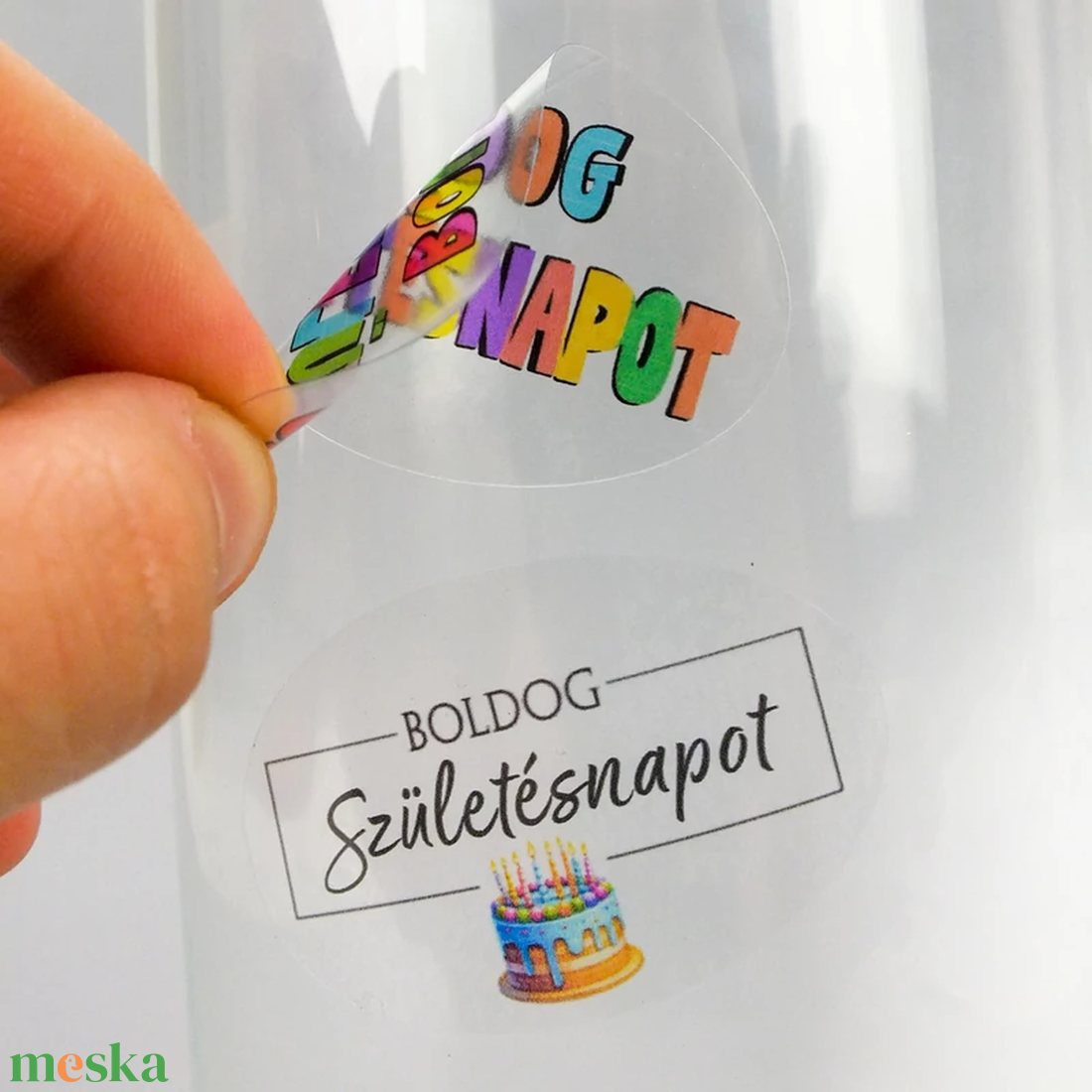 Matrica - Boldog születésnapot átlátszó matricák 24db/lap - kellékek & szerszámok - dekorációs kellékek - matricaív - Meska.hu Matrica - Boldog születésnapot átlátszó matricák 24db/lap - kellékek & szerszámok - dekorációs kellékek - matricaív - Meska.hu