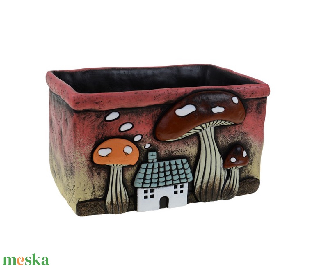 Kaspó kő szögletes 18.2x13.4x10.4CM gombás barna - otthon & életmód - dekoráció - virágdísz és tartó - cserép & kaspó - Meska.hu Kaspó kő szögletes 18.2x13.4x10.4CM gombás barna - otthon & életmód - dekoráció - virágdísz és tartó - cserép & kaspó - Meska.hu