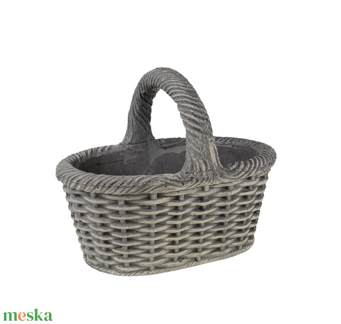 Kaspó cement nagy kosár 36x24x15/29 1 füllel szürke - otthon & életmód - dekoráció - virágdísz és tartó - cserép & kaspó - Meska.hu Kaspó cement nagy kosár 36x24x15/29 1 füllel szürke - otthon & életmód - dekoráció - virágdísz és tartó - cserép & kaspó - Meska.hu