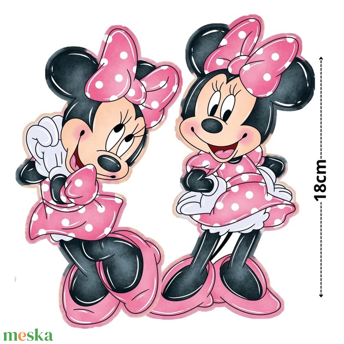 Nyomtatott dekorkarton - Minnie egérke 18cm 2 féle 2db/csomag - kellékek & szerszámok - dekorációs kellékek - egyéb kellékek - Meska.hu Nyomtatott dekorkarton - Minnie egérke 18cm 2 féle 2db/csomag - kellékek & szerszámok - dekorációs kellékek - egyéb kellékek - Meska.hu