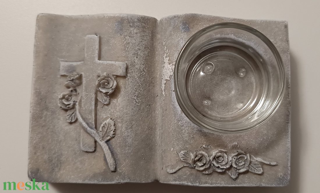 Kegyeleti könyv mécsestartós 12x7,5x4 cm (Kegyeleti dekorációk) - otthon & életmód - dekoráció - virágdísz és tartó - cserép & kaspó - Meska.hu Kegyeleti könyv mécsestartós 12x7,5x4 cm (Kegyeleti dekorációk) - otthon & életmód - dekoráció - virágdísz és tartó - cserép & kaspó - Meska.hu