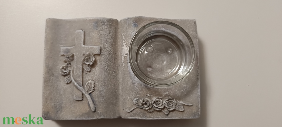 Kegyeleti könyv mécsestartós 12x7,5x4 cm (Kegyeleti dekorációk) - otthon & életmód - dekoráció - virágdísz és tartó - cserép & kaspó - Meska.hu Kegyeleti könyv mécsestartós 12x7,5x4 cm (Kegyeleti dekorációk) - otthon & életmód - dekoráció - virágdísz és tartó - cserép & kaspó - Meska.hu