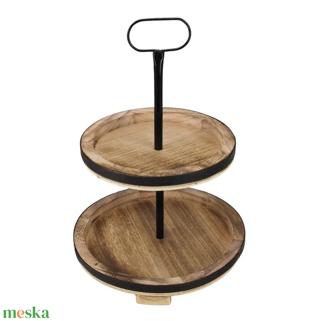 Két szintes kínáló tál fából barna 45cm (Torta és édesség dekorációk) - esküvő - dekoráció - tálalás - Meska.hu Két szintes kínáló tál fából barna 45cm (Torta és édesség dekorációk) - esküvő - dekoráció - tálalás - Meska.hu