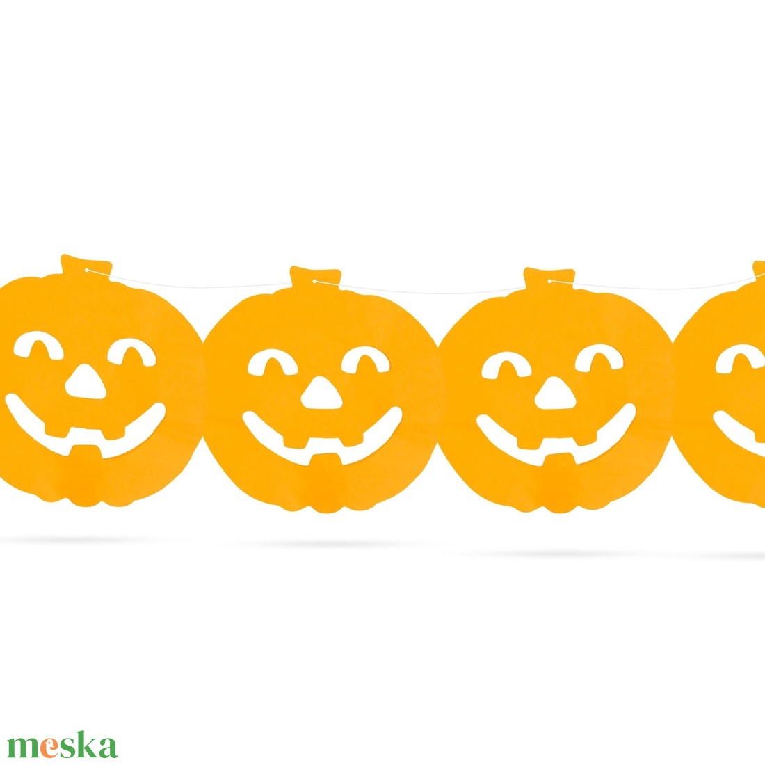 Halloween-i papír girland - tök - 3 m - otthon & életmód - dekoráció - ajtó- és ablak dekoráció - ablakdísz - Meska.hu Halloween-i papír girland - tök - 3 m - otthon & életmód - dekoráció - ajtó- és ablak dekoráció - ablakdísz - Meska.hu