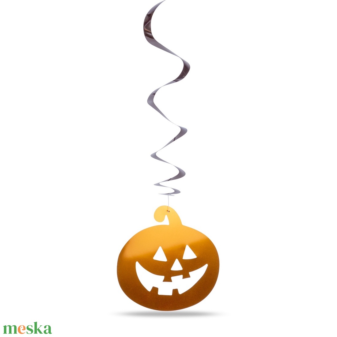 Halloween-i dekoráció szett - 12 db tök, szellem - csillogó spirál akasztó - otthon & életmód - dekoráció - halloween - halloweeni ajtódíszek és ablakdíszek - Meska.hu Halloween-i dekoráció szett - 12 db tök, szellem - csillogó spirál akasztó - otthon & életmód - dekoráció - halloween - halloweeni ajtódíszek és ablakdíszek - Meska.hu