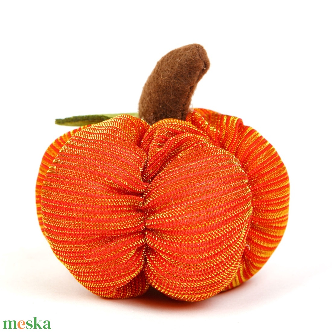 Halloween-i tök dekoráció - 7 x 7 x 7 cm - otthon & életmód - dekoráció - halloween - halloweeni tök - Meska.hu