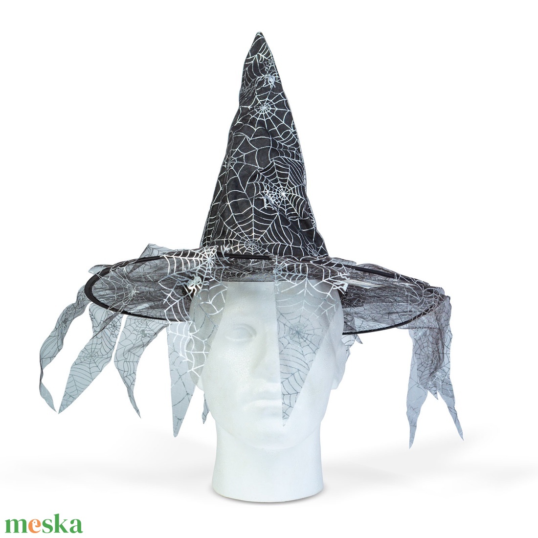 Halloween-i boszorkány kalap - fekete, pókhálós - 38 x 32 cm - otthon & életmód - dekoráció - halloween - halloweeni jelmez és kiegészítők - Meska.hu Halloween-i boszorkány kalap - fekete, pókhálós - 38 x 32 cm - otthon & életmód - dekoráció - halloween - halloweeni jelmez és kiegészítők - Meska.hu