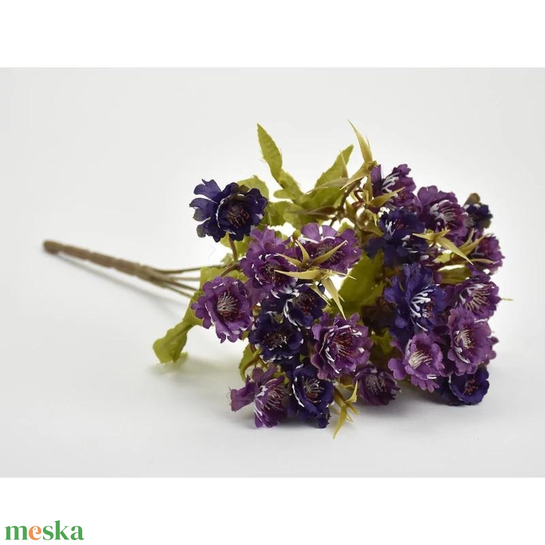 Apróvirágos csokor lila (Selyemvirágok) - otthon & életmód - dekoráció - virágdísz és tartó - csokor & virágdísz - Meska.hu