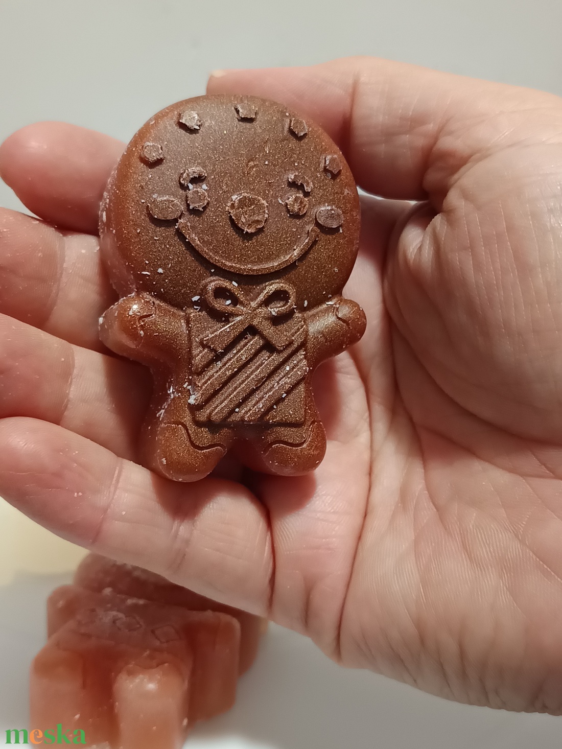 Mézeskalács illatviasz  Mézike formában  kézműves, intenzív illatélmény otthonra - otthon & életmód - gyertya, illat, aroma - gyertya - Meska.hu