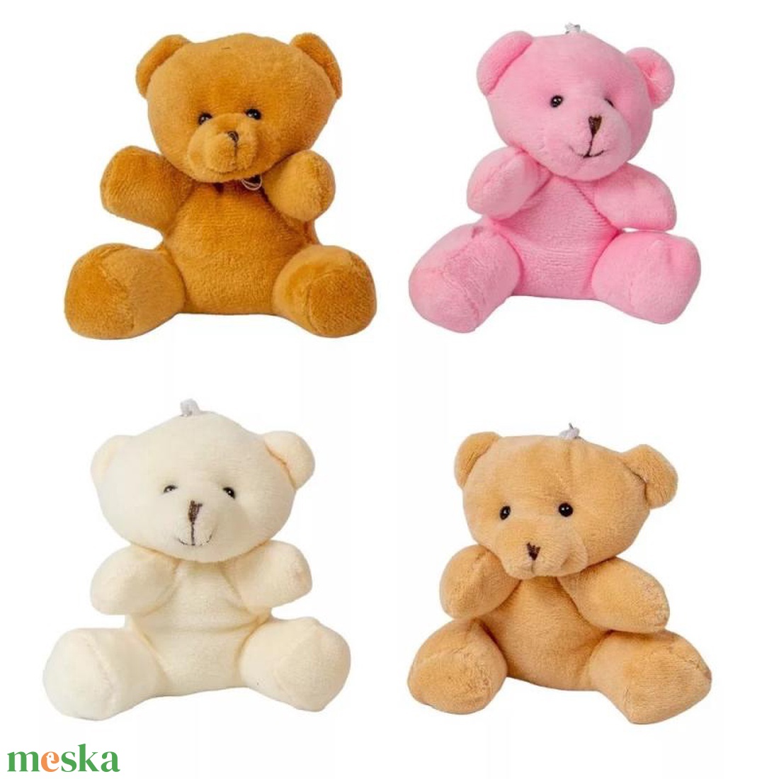 Plüss maci 10cm - játék & sport - plüssállat & játékfigura - maci - Meska.hu