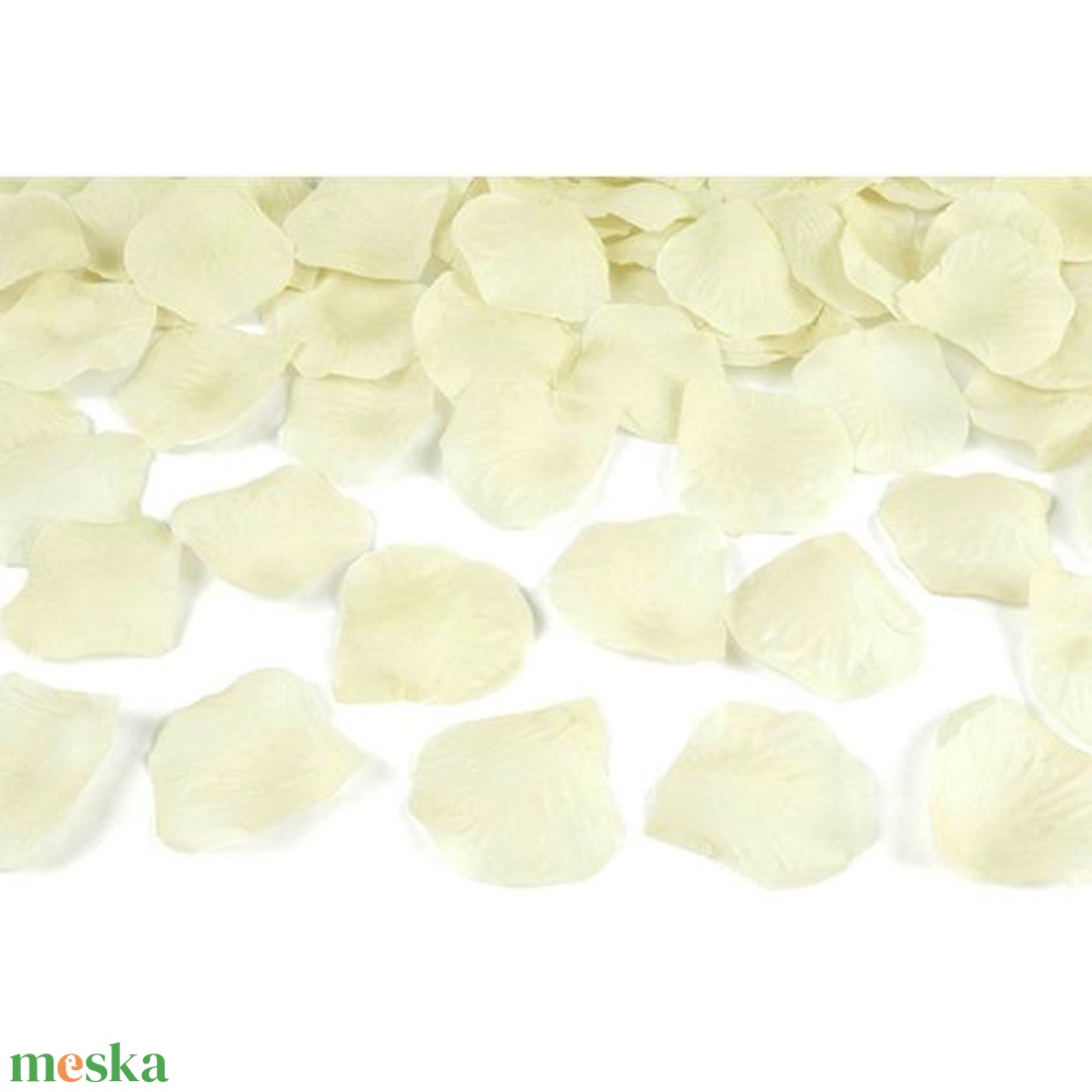 Konfetti kilöv� ágyú, 40 cm, szirom, krém - esküvő - dekoráció - helyszíni dekor - Meska.hu