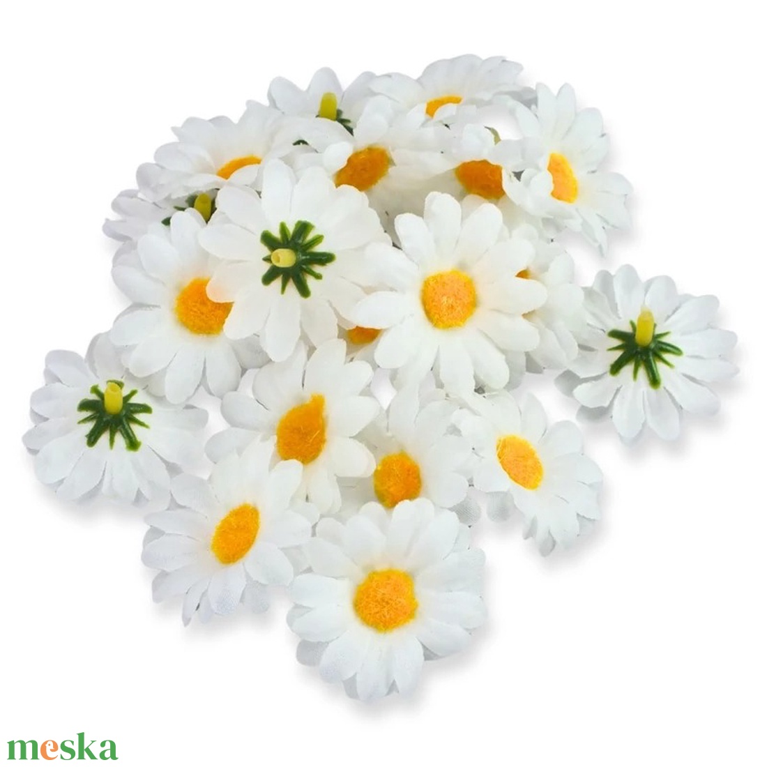 Margaréta virágfej 4cm 20db/csomag - kellékek & szerszámok - dekorációs kellékek - virágfej - Meska.hu