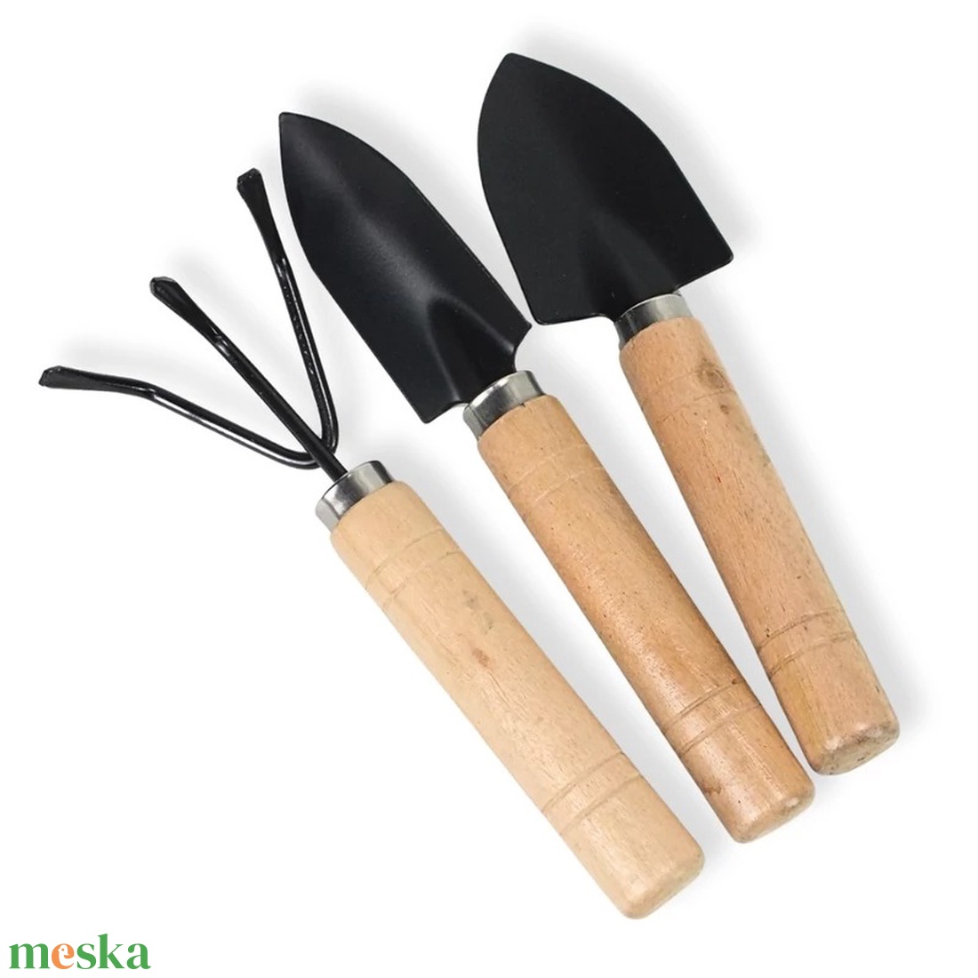 Mini kerti szerszámok 3db-os - kellékek & szerszámok - gyöngyfűzés kellékek - egyéb alkatrész - Meska.hu