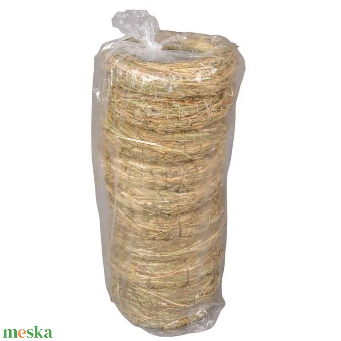 Széna alap sima 15cm 1db koszorú alap - kellékek & szerszámok - dekorációs kellékek - koszorú, koszorúalap - Meska.hu