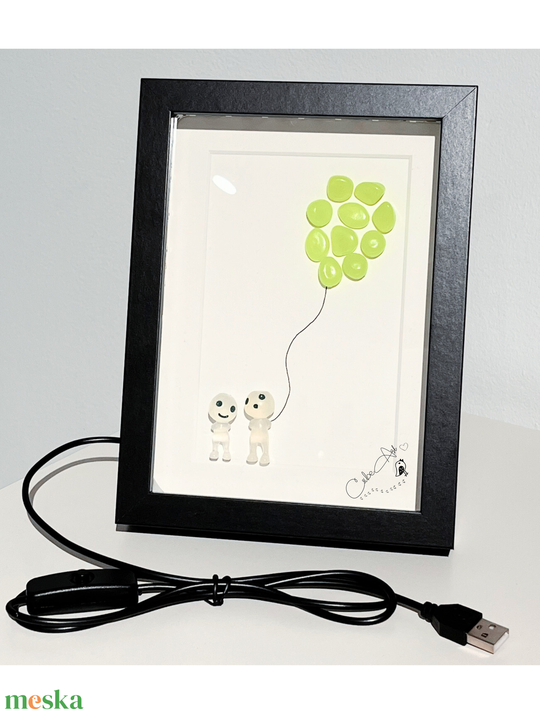 Egyedi 3D kép_UV LED fénycsík és kavics_Miniufó - otthon & életmód - dekoráció - kép & falikép - 3d képek - Meska.hu Egyedi 3D kép_UV LED fénycsík és kavics_Miniufó - otthon & életmód - dekoráció - kép & falikép - 3d képek - Meska.hu