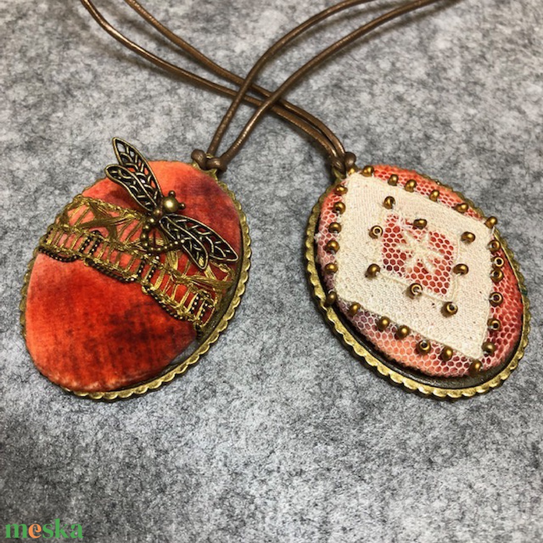 Színes vintage zsinórral díszített nyaklánc - ékszer - nyaklánc - hosszú nyaklánc - Meska.hu Színes vintage zsinórral díszített nyaklánc - ékszer - nyaklánc - hosszú nyaklánc - Meska.hu