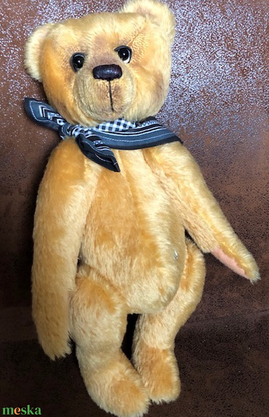 Guszti-mohair mackó, brummogóval - játék & sport - plüssállat & játékfigura - maci - Meska.hu Guszti-mohair mackó, brummogóval - játék & sport - plüssállat & játékfigura - maci - Meska.hu