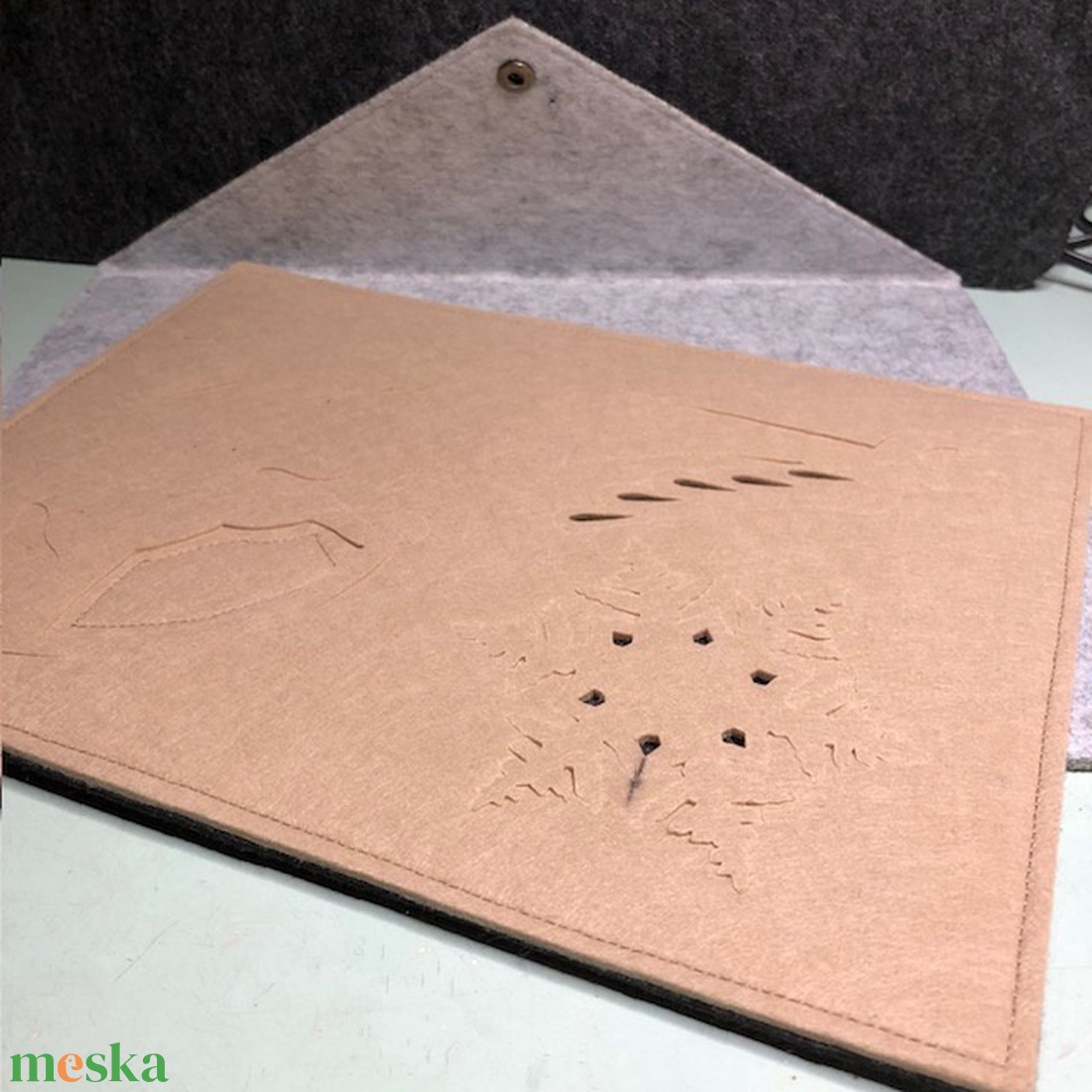 Adventi filcmézes díszítő játék - diy (csináld magad) - egységcsomag - Meska.hu