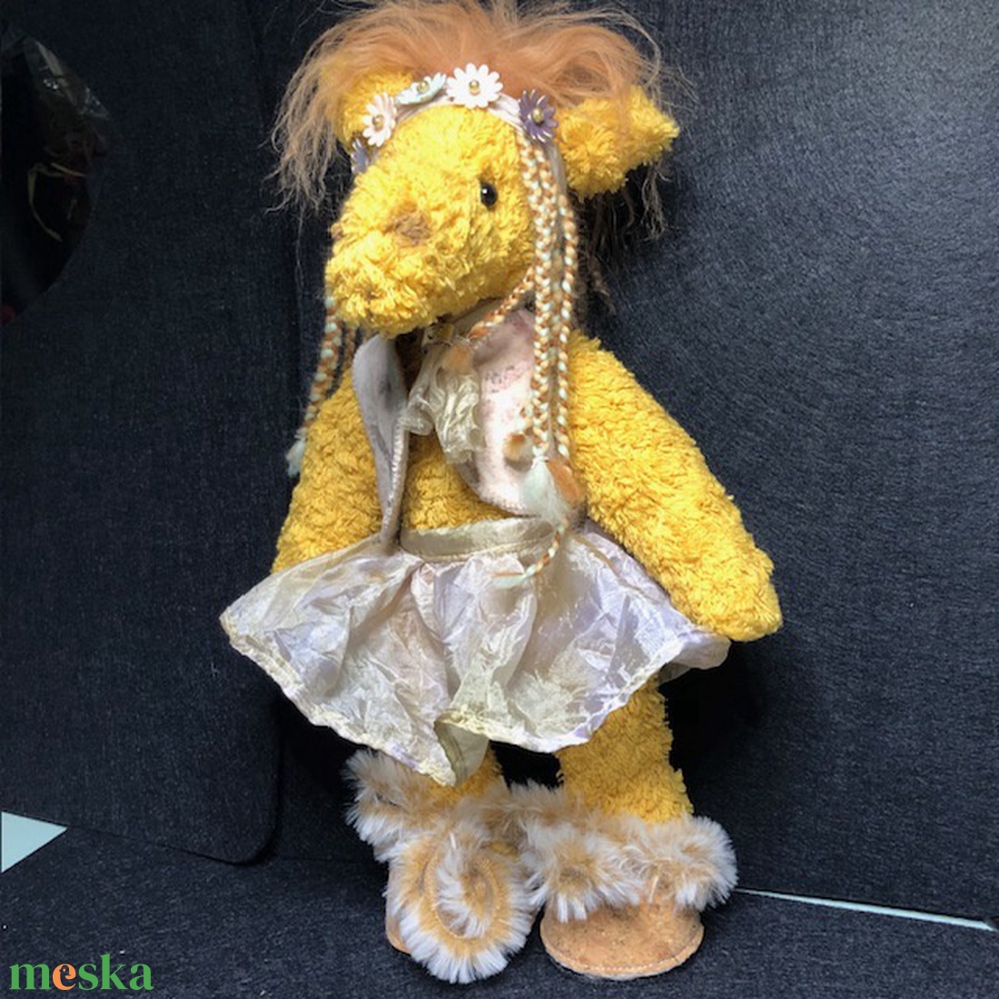 Öltöztethető pamut lovacska - játék & sport - plüssállat & játékfigura - ló - Meska.hu