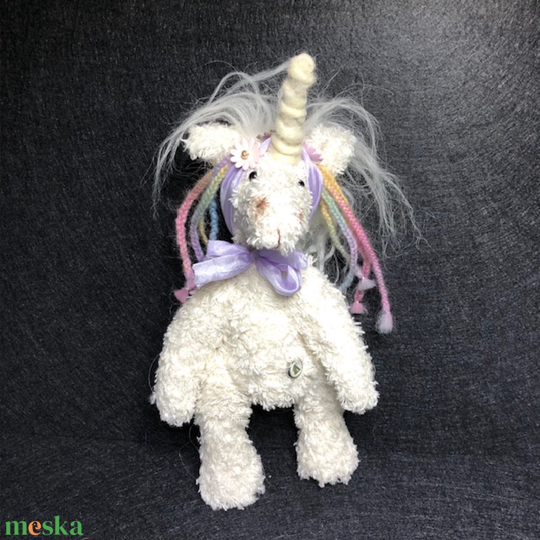 Unikornis-természetes anyagokból - játék & sport - plüssállat & játékfigura - unikornis - Meska.hu