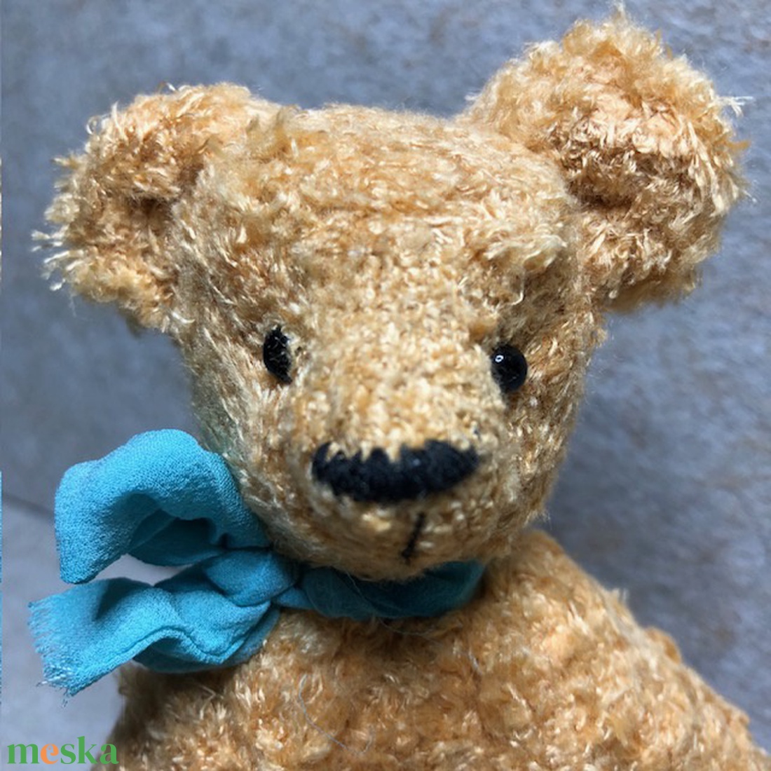 Bocsi-mézsárga kis mackó - játék & sport - plüssállat & játékfigura - maci - Meska.hu