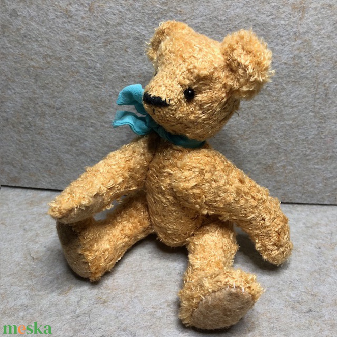 Bocsi-mézsárga kis mackó - játék & sport - plüssállat & játékfigura - maci - Meska.hu