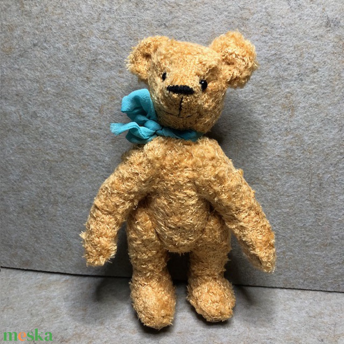 Bocsi-mézsárga kis mackó - játék & sport - plüssállat & játékfigura - maci - Meska.hu