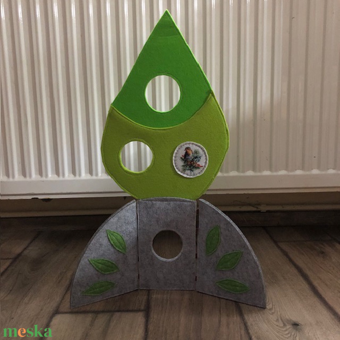 Filc faformájú asztali paraván - játék & sport - bábok - báb készlet - Meska.hu