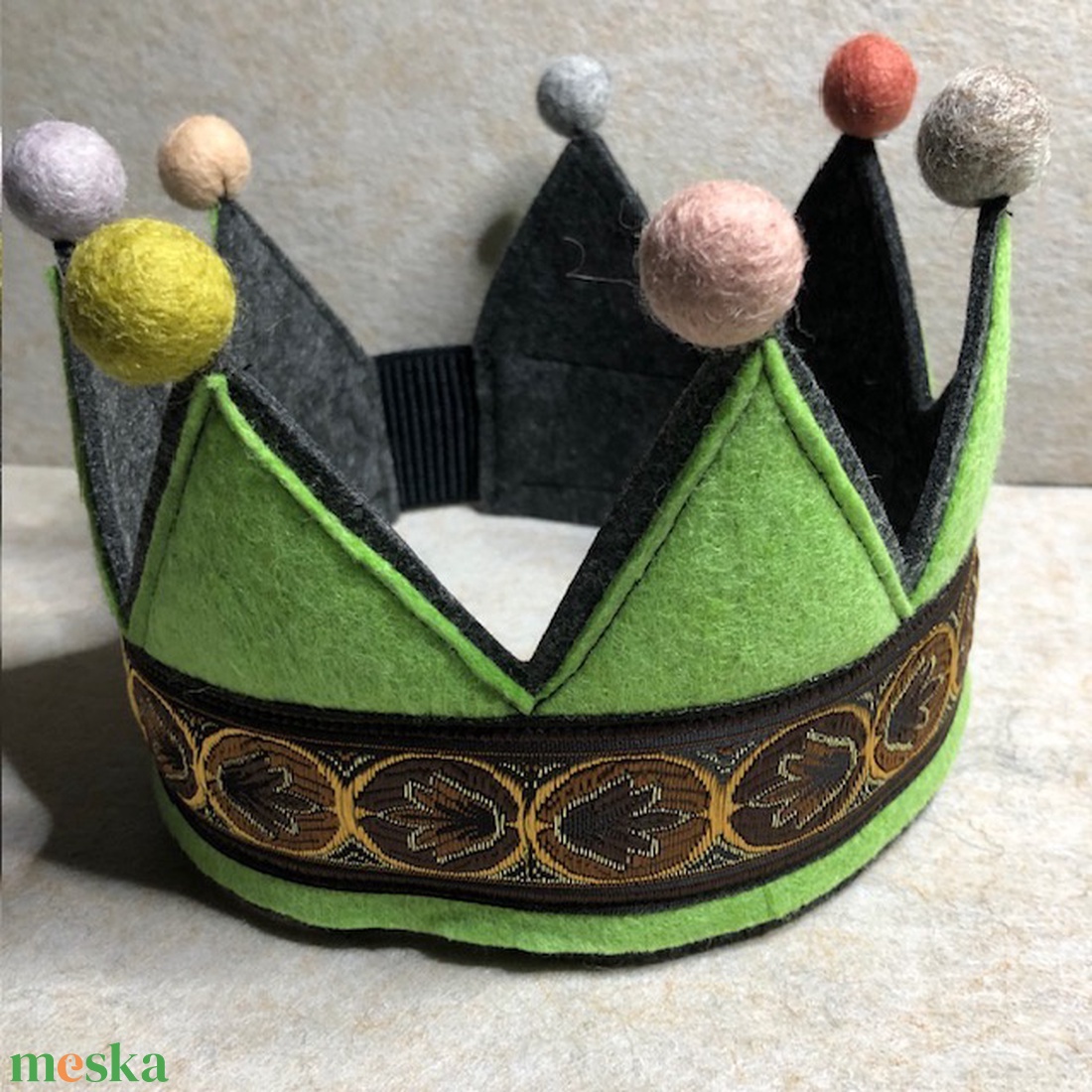 Filckorona gyerekfejre - játék & sport - szerepjáték - Meska.hu
